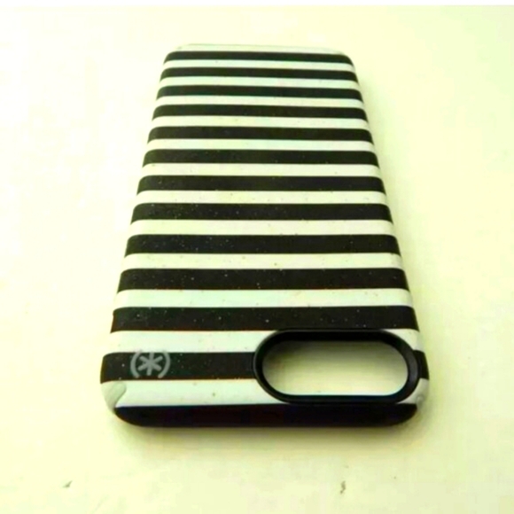 โจ Speck Presidio Inked iPhone 6s Plus/7 Plus/8 Plus Case - Trendy Stripes & Gold - Picture 3 of 6